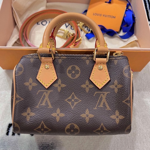 Louis Vuitton Nano Speedy Brown Monogram Canvas - Picture 7 of 15